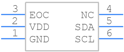 ABP2DRRT001PD2A3XX - Honeywell - PCB symbol