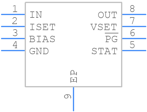 BQ25176MDSGR - Texas Instruments - PCB symbol