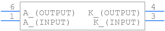 TLP3906 - Toshiba - PCB symbol