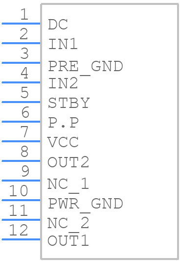 LA4635A - Sanyo - PCB symbol