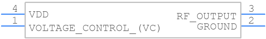 ABLNOV125000MHZT2 - ABRACON - PCB symbol
