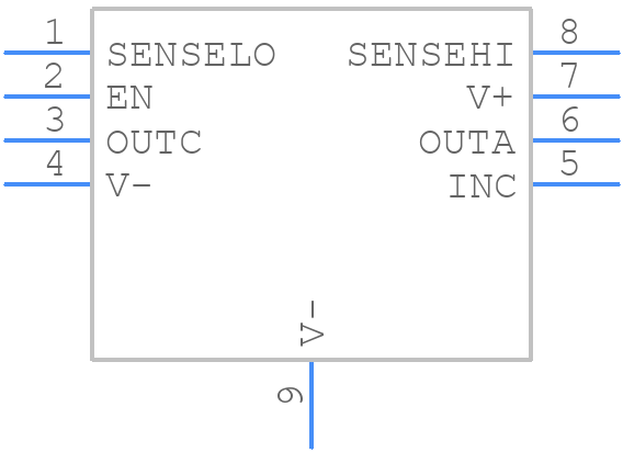 LT6108IDCB-2#TRMPBF - Analog Devices - PCB symbol