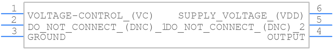 AOC1409VAUC-20.0000 - ABRACON - PCB symbol