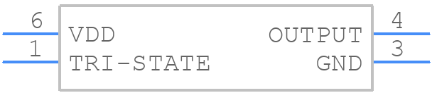ASDMPC10000MHZLRT - ABRACON - PCB symbol