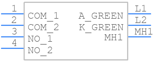 ML6-H2T2PGQA - Diptronics - PCB symbol