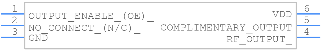 ASG2LJ156250MHZ513282 - ABRACON - PCB symbol