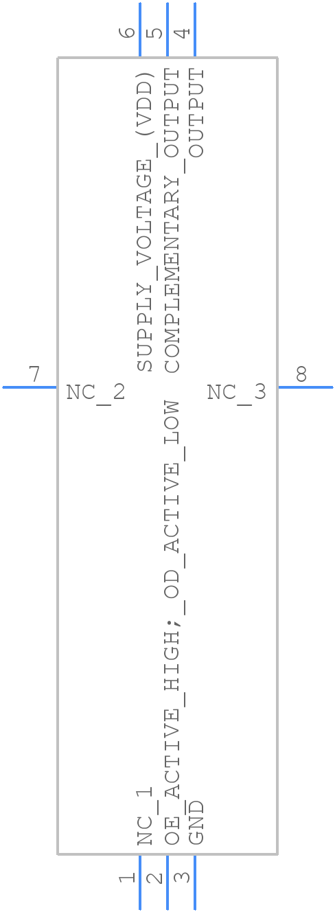 AX5PAF3-106.2500 - ABRACON - PCB symbol