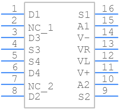 HI1-5051-5 - Renesas Electronics - PCB symbol