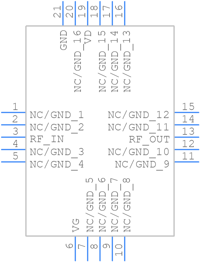 QPA2935 - Qorvo - PCB symbol