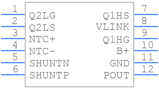 NXV08A170DB2 - onsemi - PCB symbol