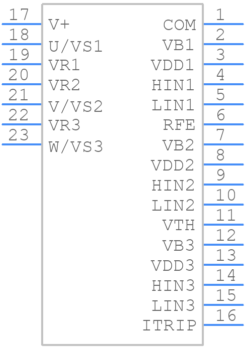 LIM231-L6S1BIM - Infineon - PCB symbol