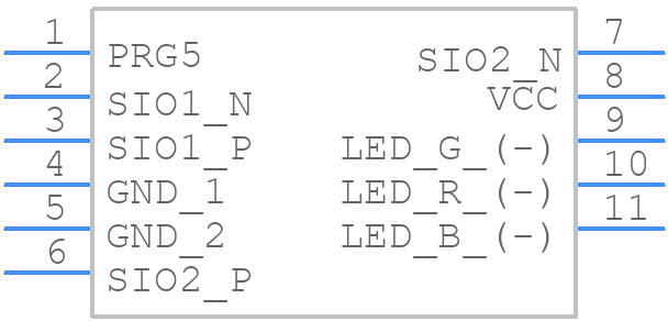 EL3534-RGBISE0391L-AM - Everlight - PCB symbol