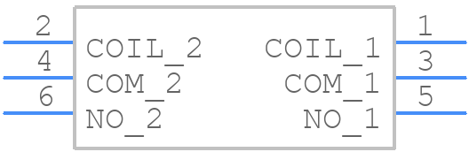 J114FLH1AS24VDC.41 - CIT Relay & Switch - PCB symbol