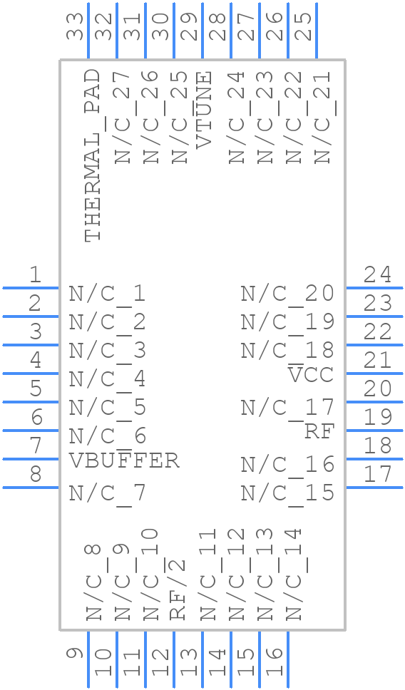 MAOC-009269 - MACOM - PCB symbol