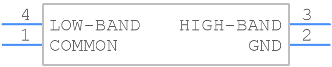 DPX105850DT-6018A1 - TDK - PCB symbol