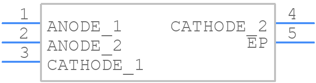 MLESGN-A1-0000-000101 - CREE LED - PCB symbol