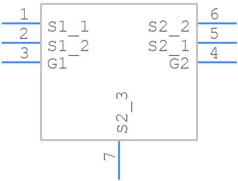 FDMB2308PZ - onsemi - PCB symbol