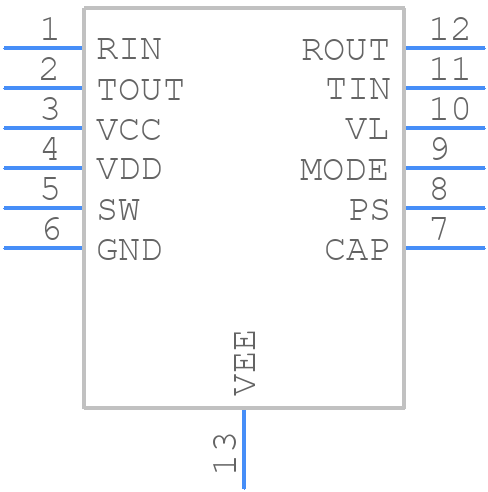 LTC2802IDE#TRPBF - Analog Devices - PCB symbol