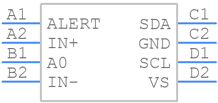 INA236AIYBJR - Texas Instruments - PCB symbol