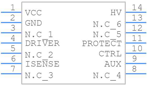TEA18361T/1J - NXP - PCB symbol