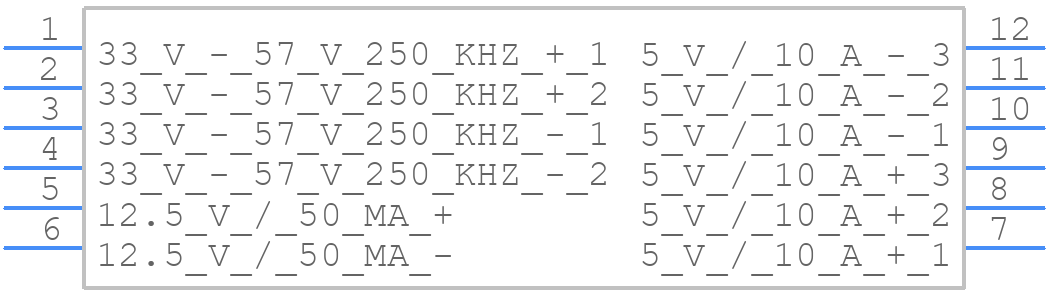 PLN050-ED21A05S - Bourns - PCB symbol