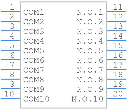 TDP10H1SBD1R - LITTELFUSE - PCB symbol