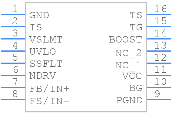 LTC3705EGN#PBF - Analog Devices - PCB symbol