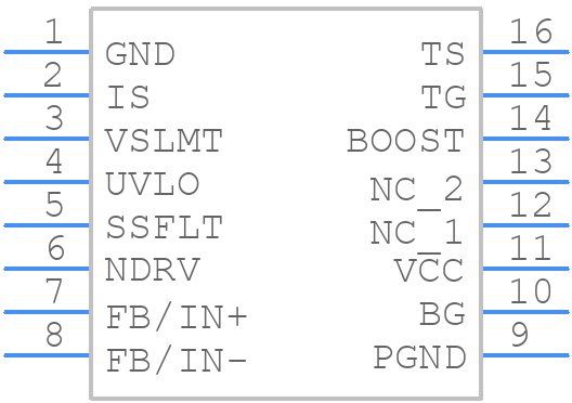 LTC3705IGN#TRPBF - Analog Devices - PCB symbol