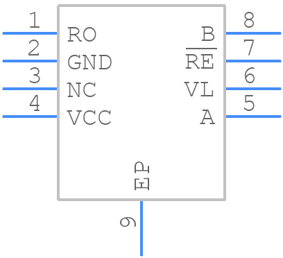 ISL3282EFRTZ-T - Renesas Electronics - PCB symbol