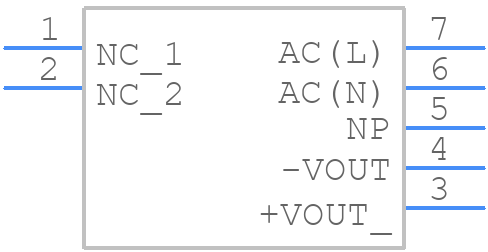 AA04S1200A - Delta Electronics - PCB symbol