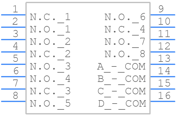 A40303RNCGK - LITTELFUSE - PCB symbol