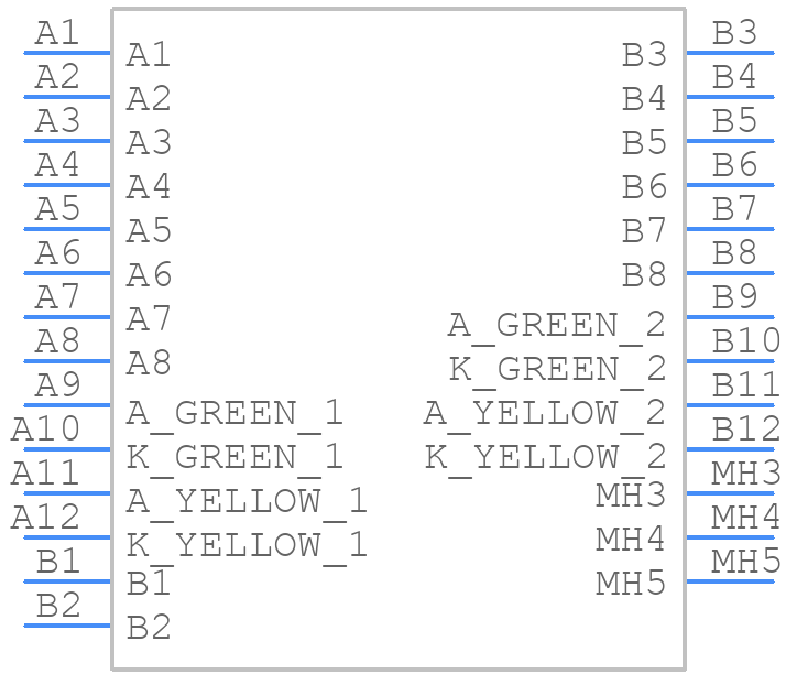 JXR8-1003NL - Yageo Group - PCB symbol