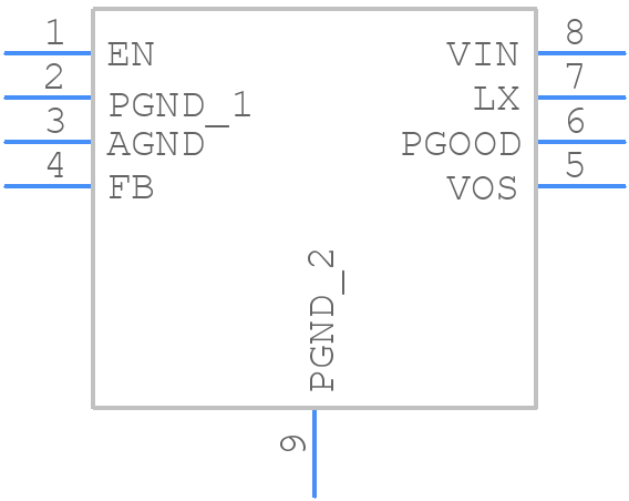 RT5795AGQW - RICHTEK - PCB symbol