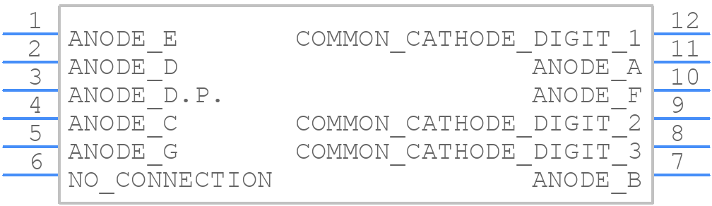 LTC-571HR - Lite-On - PCB symbol