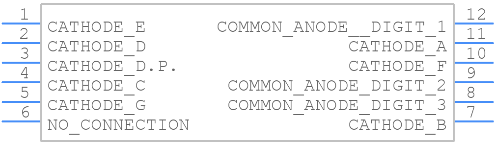 LTC-561HR - Lite-On - PCB symbol