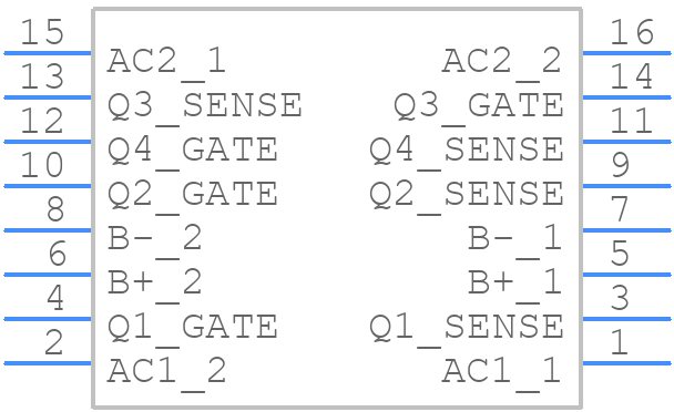 FAM65HR51XS1 - onsemi - PCB symbol