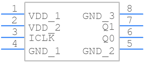 74FCT38072SDCGI - Renesas Electronics - PCB symbol