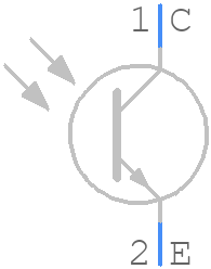 PS1101W-TR - Stanley Electric - PCB symbol
