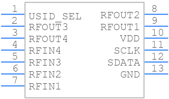 BGSX44MA12E6327XTSA1 - Infineon - PCB symbol