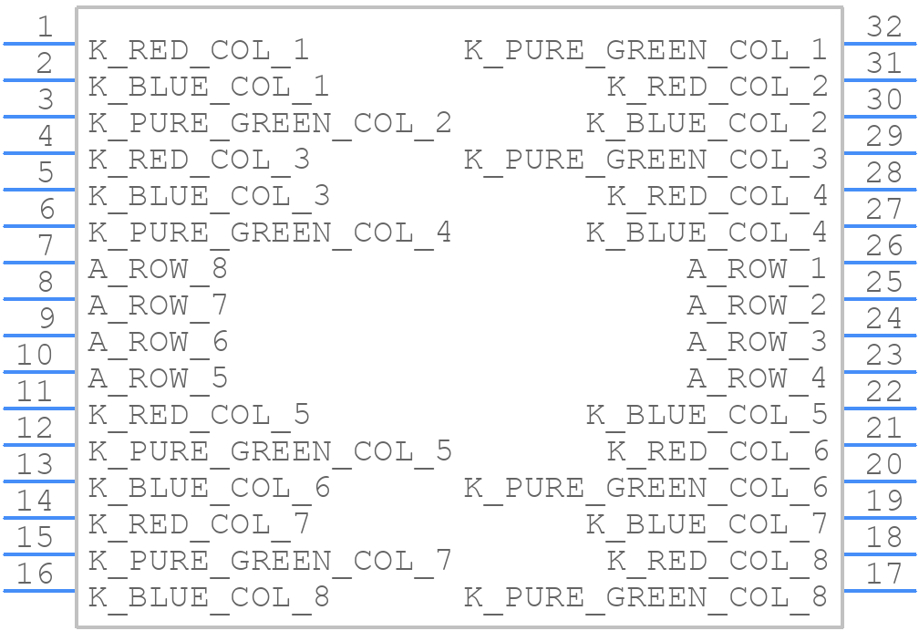 OSL642372-BRGB - TruOpto - PCB symbol