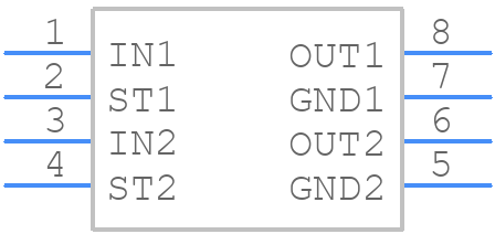 BM2LE250FJ-CE2 - ROHM Semiconductor - PCB symbol