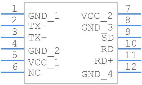 EDL301T-229 - LASER COMPONENTS - PCB symbol