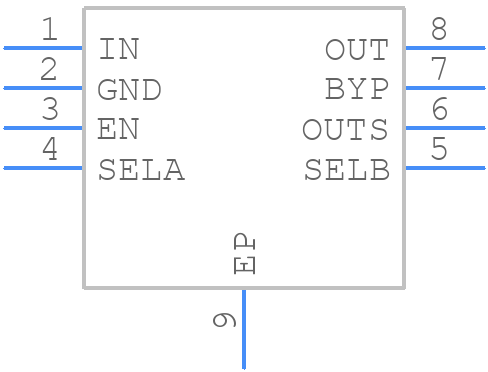MAX8902BATA+TGH7 - Analog Devices - PCB symbol
