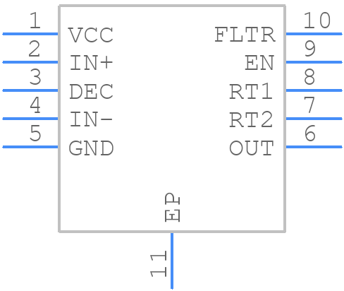 LTC5582HDD#3ZZPBF - Analog Devices - PCB symbol