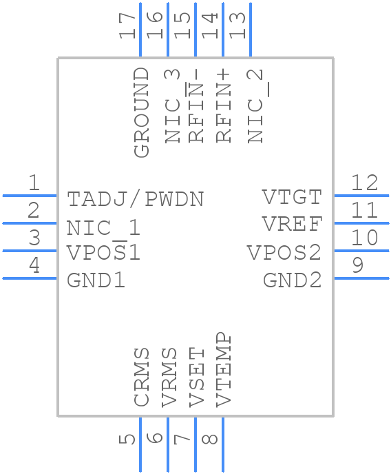 ADL5906ACPZN-R2 - Analog Devices - PCB symbol