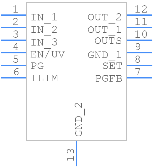 LT3045IMSE#WTRPBF - Analog Devices - PCB symbol