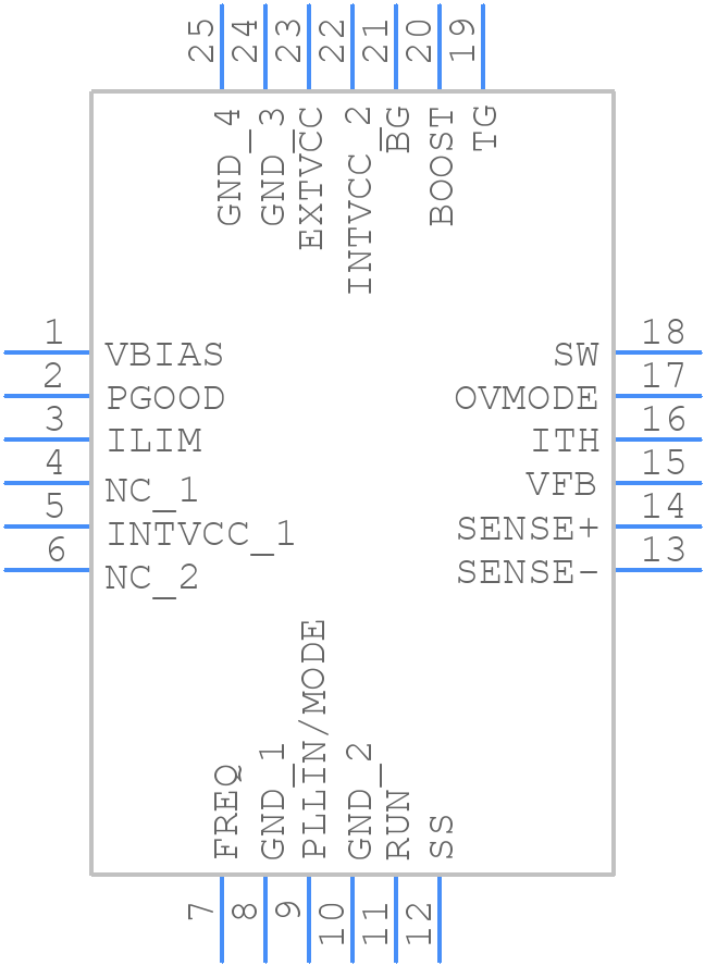 LTC3769HUF#WTRPBF - Analog Devices - PCB symbol