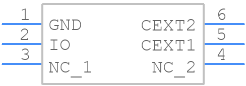 DS28E30P+T - Analog Devices - PCB symbol