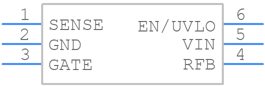 LT8306RS6#TRMPBF - Analog Devices - PCB symbol