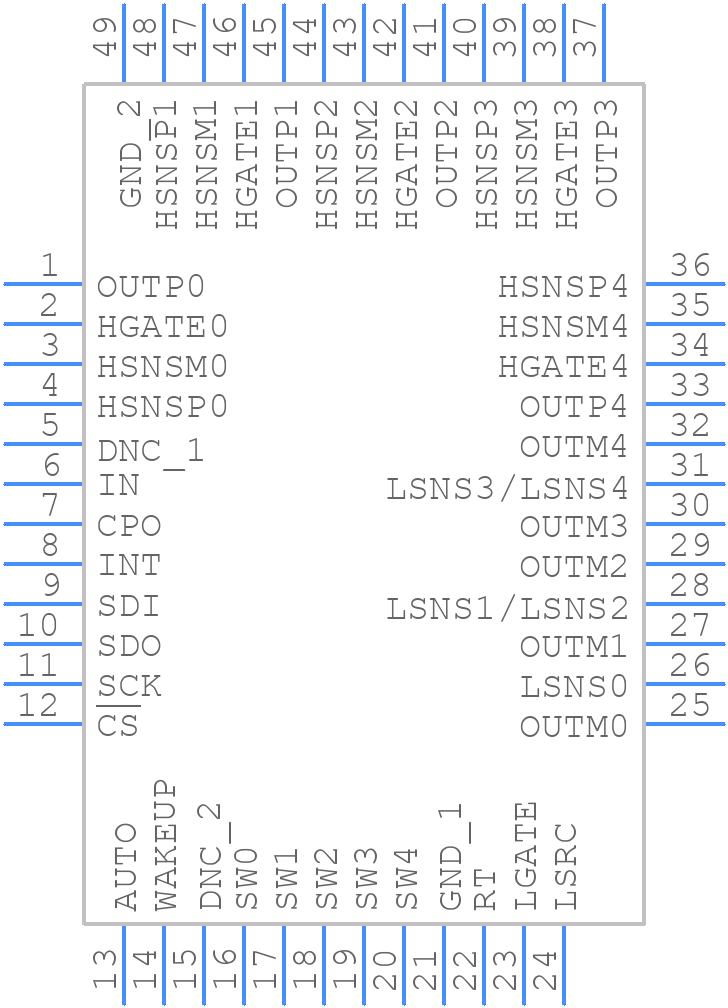 LTC4296AUK-1#PBF - Analog Devices - PCB symbol